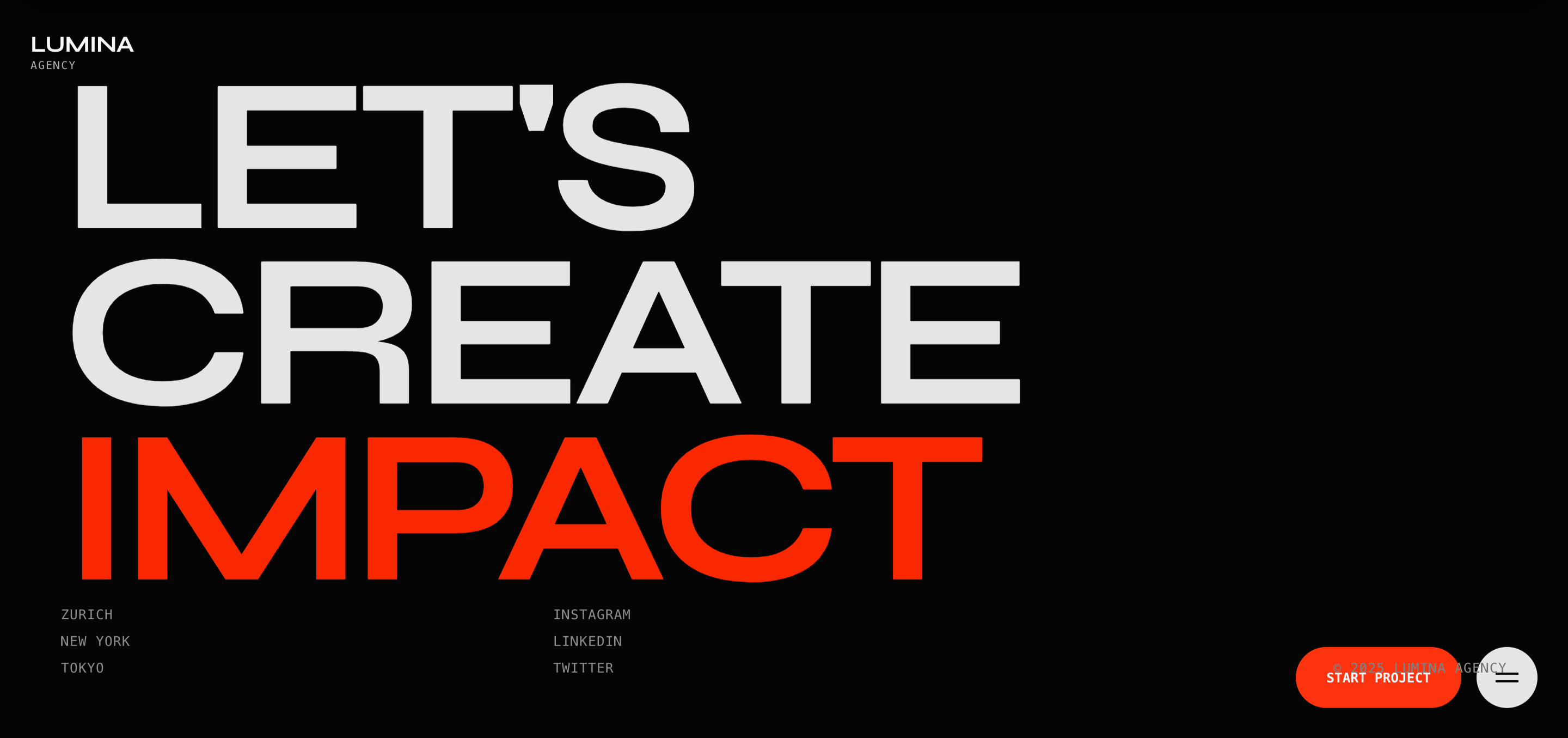 Lumina project screenshot